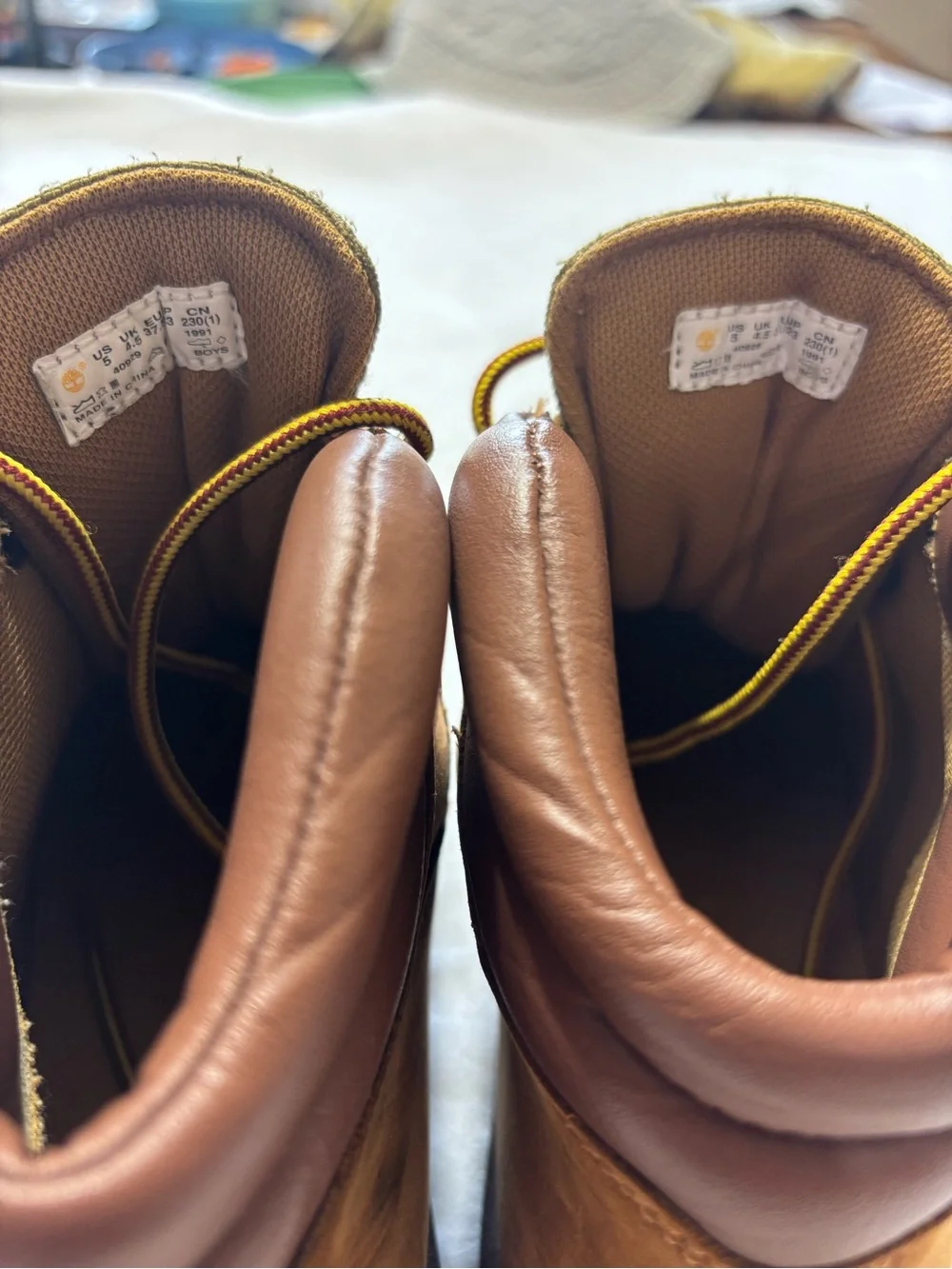 Timberland Men's Tan/Brown Waterproof Hiking Boots
